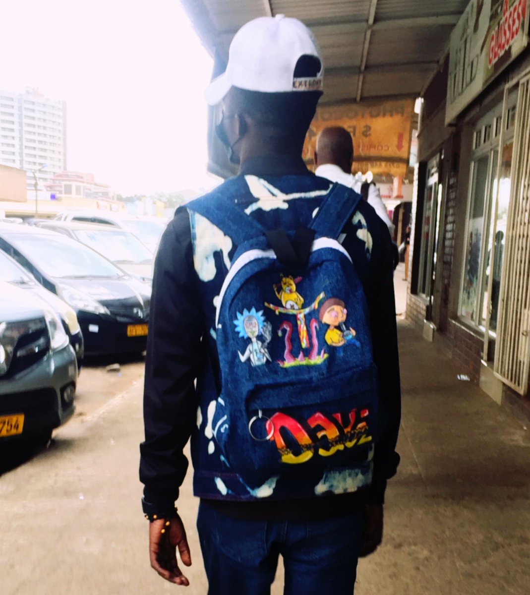 seamskills's tweet photo. Customized satchel @seamskillsart 
.
.
.
'
.
#art #Seamskills #swag #cool
#handpainted #fabricpainting #customizedbag
#customizedsatchel #zimart #seamstress #sewing
#tailoring #coolbackpack #rickAndMorty https://t.co/MdZJqNtose