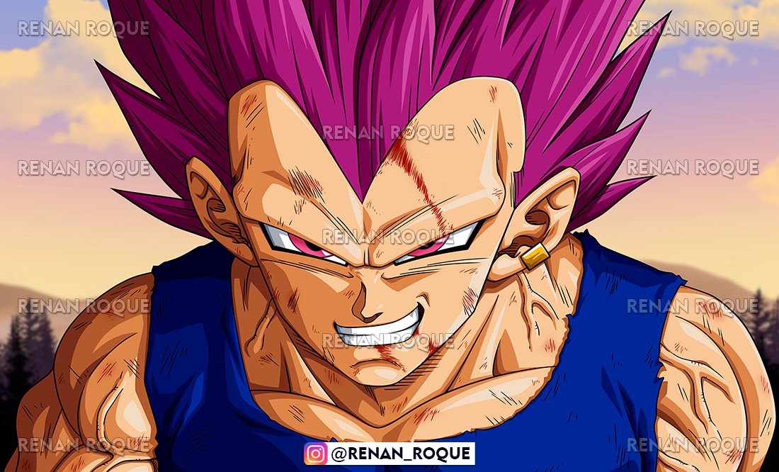 Renan Roque on X: VEGETA ULTRA EGO (DRAGON BALL SUPER - MANGA 75