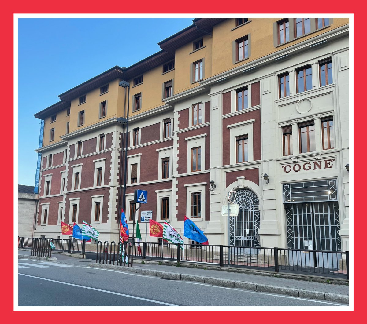 AostaFiom's tweet photo. Alla vendita della Cogne Acciai Speciali al gruppo di Taiwan rispondiamo così ⬇️ Siamo la voce dei lavoratori. Siamo e saremo dalla loro parte sempre 
#noifiom #CogneAcciaiSpeciali #aosta #Vda #valledaosta #Taiwan #fimfiomuilm 
@collettiva_news @fiomnet https://t.co/bkIdLp0DGm