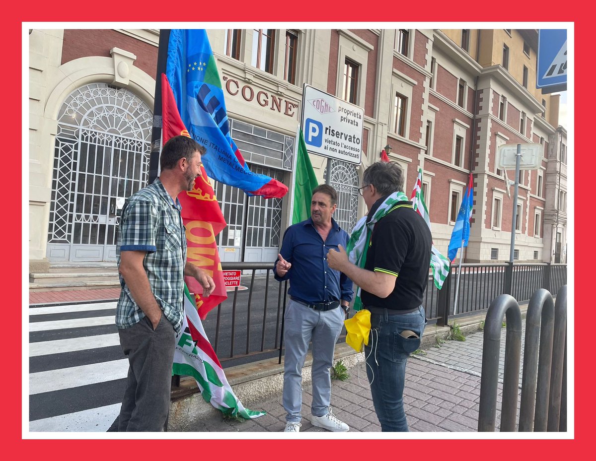 AostaFiom's tweet photo. Alla vendita della Cogne Acciai Speciali al gruppo di Taiwan rispondiamo così ⬇️ Siamo la voce dei lavoratori. Siamo e saremo dalla loro parte sempre 
#noifiom #CogneAcciaiSpeciali #aosta #Vda #valledaosta #Taiwan #fimfiomuilm 
@collettiva_news @fiomnet https://t.co/bkIdLp0DGm