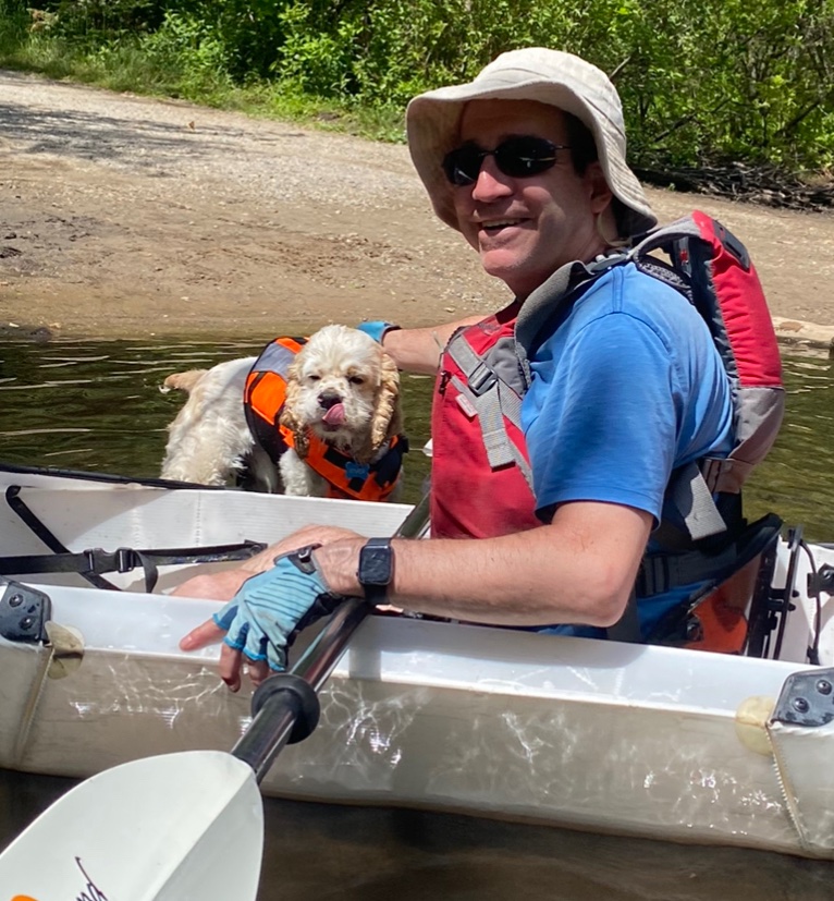At the River Institute, we get paws-on with the river every chance we get.