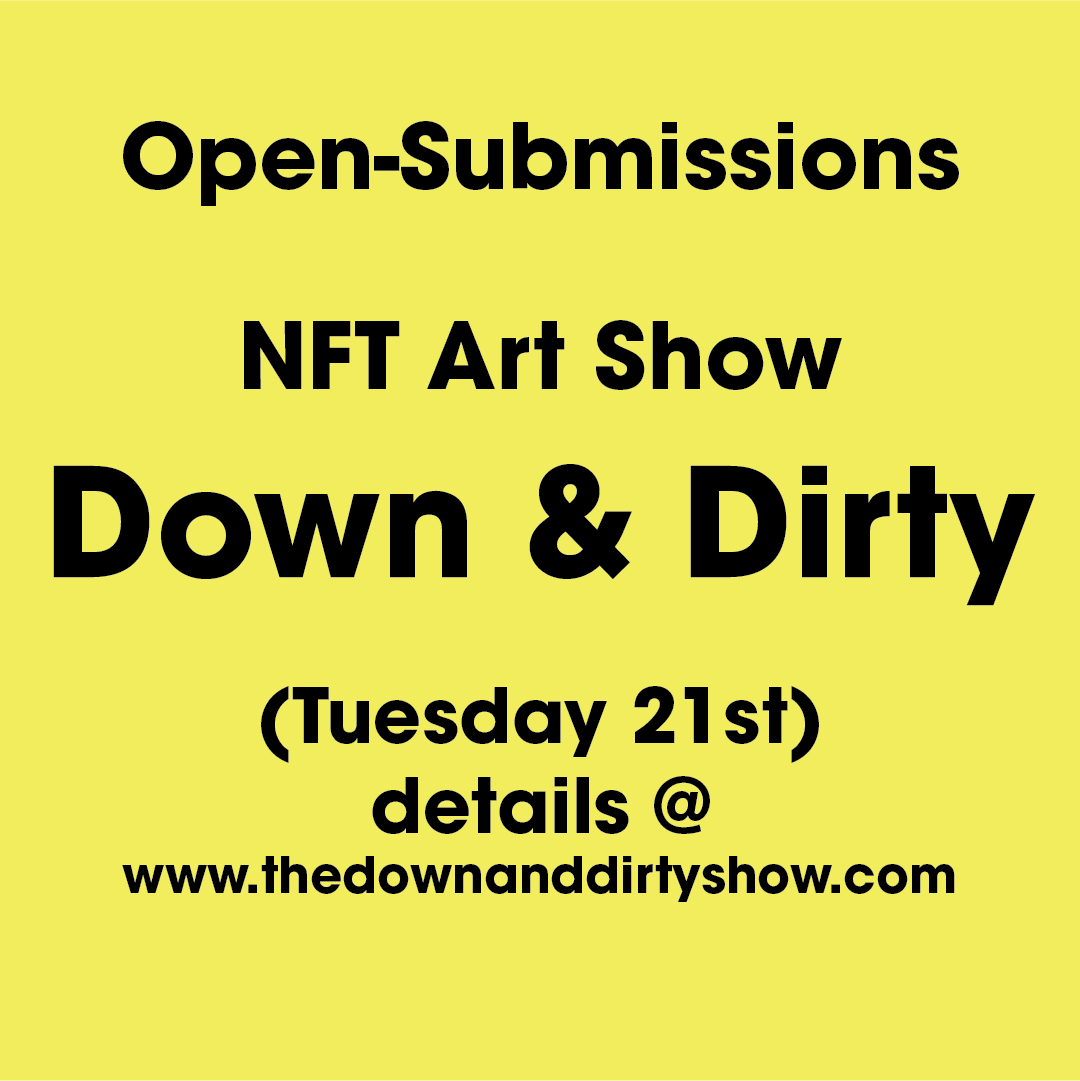sh_oate's tweet photo. Promoting this show during https://t.co/3KiauGaerh 2022.  Any NFT Artists should apply, or share! https://t.co/WnBp8GralZ

#nfts #nft #nftart #nftcommunity #nftcollector #nftartist #crypto #digitalart #cryptoart #art   #nftcollectors #nftdrop #nftcollectibles  #nftcollection https://t.co/2wWuZtuDom
