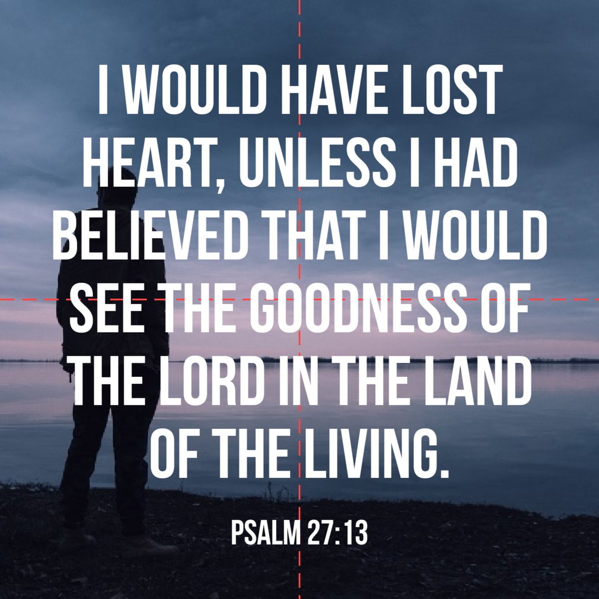I would have lost heart, unless I had believed That I would see the goodness of the LORD In the land of the living.
Psalm 27:13
#healing #JESUSISOURHEALER