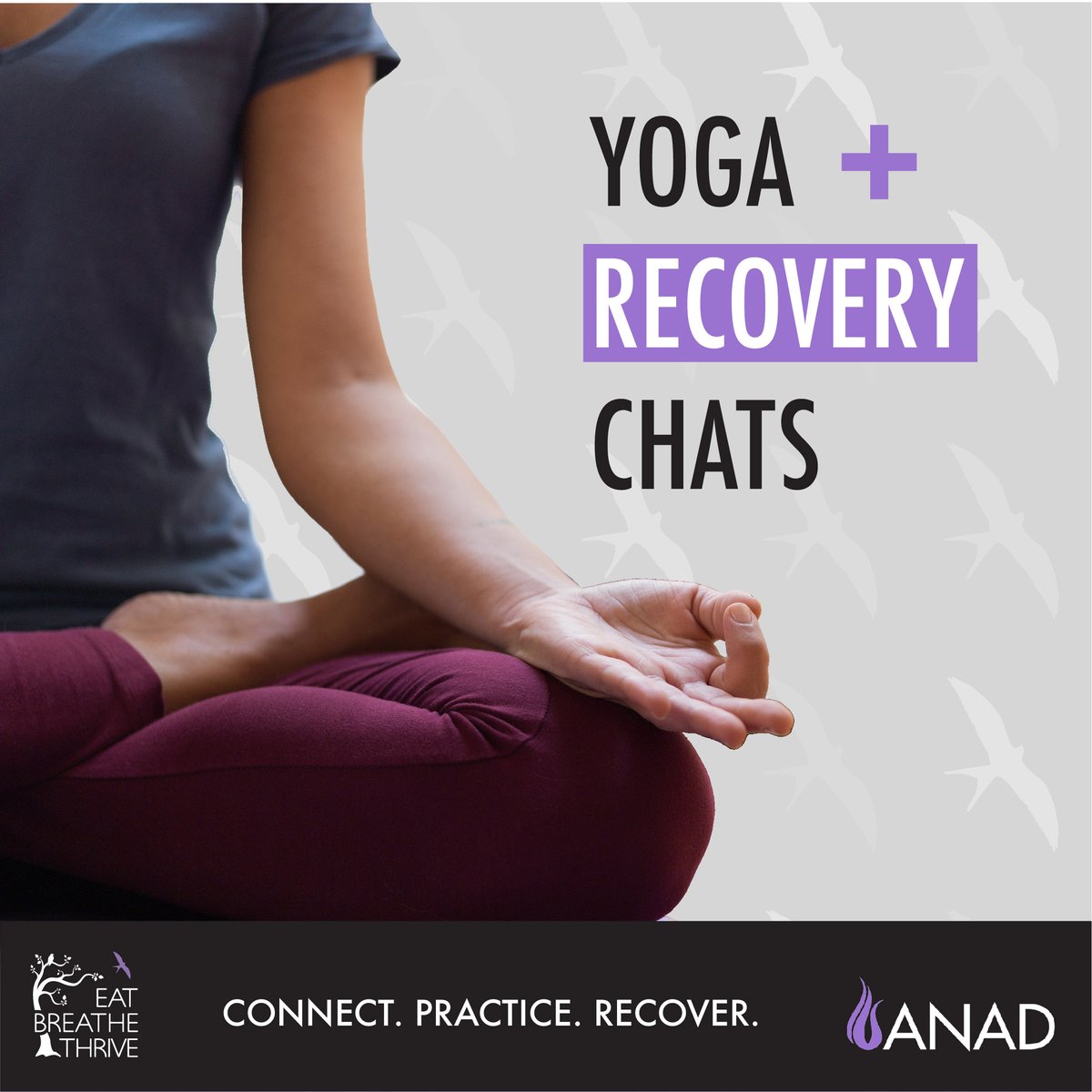 Eat Breathe Thrive (@ebthrive) on Twitter photo Join us for a FREE YOGA + RECOVERY CHAT with <a href="/ANADHelp/">ANAD</a>  on Monday, June 6, 2022 5:00pm ET.
Register: us06web.zoom.us/meeting/regist… Join us for a FREE YOGA + RECOVERY CHAT with <a href="/ANADHelp/">ANAD</a>  on Monday, June 6, 2022 5:00pm ET.
Register: us06web.zoom.us/meeting/regist…