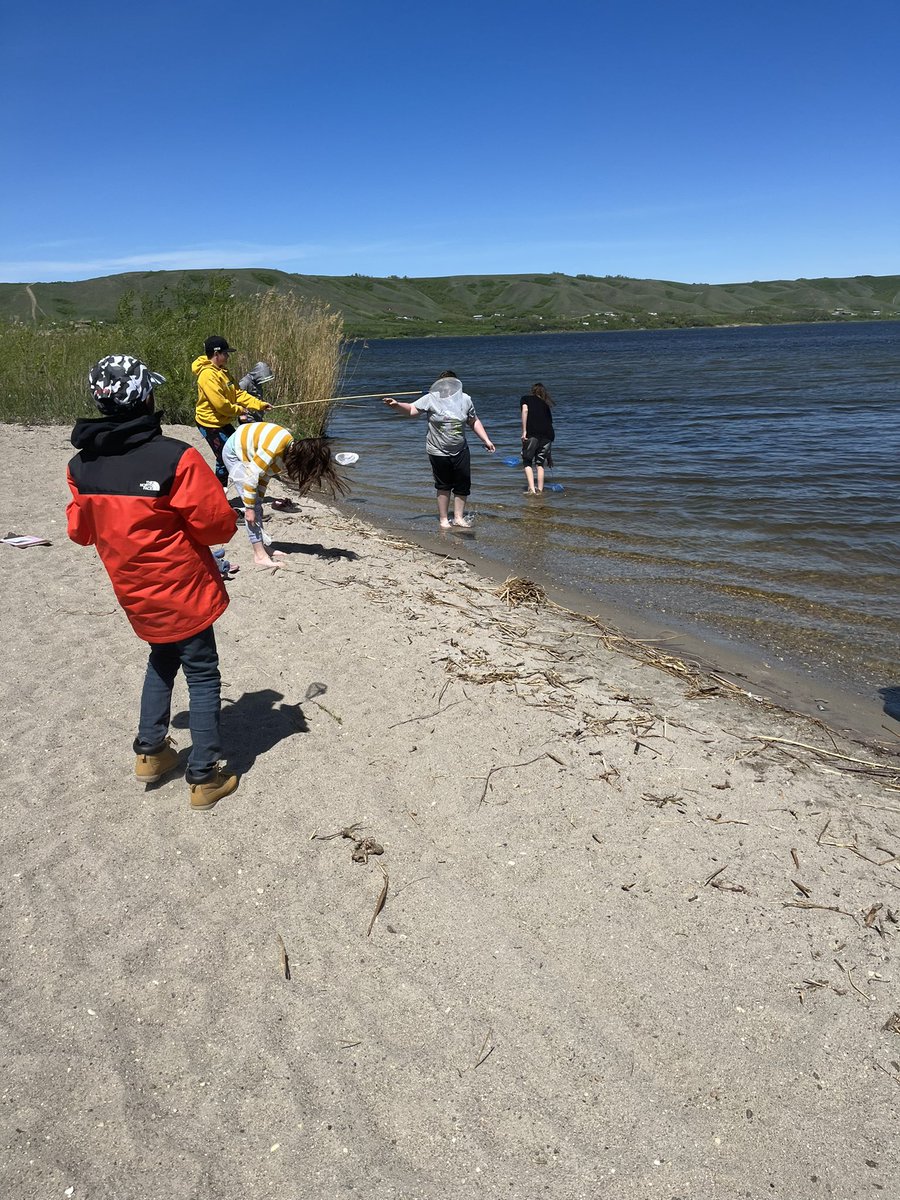 #landbased <a href="/CentennialSchoo/">🐾 Ecole Centennial</a>. Day 1 amazing race survival and glacier rocks!