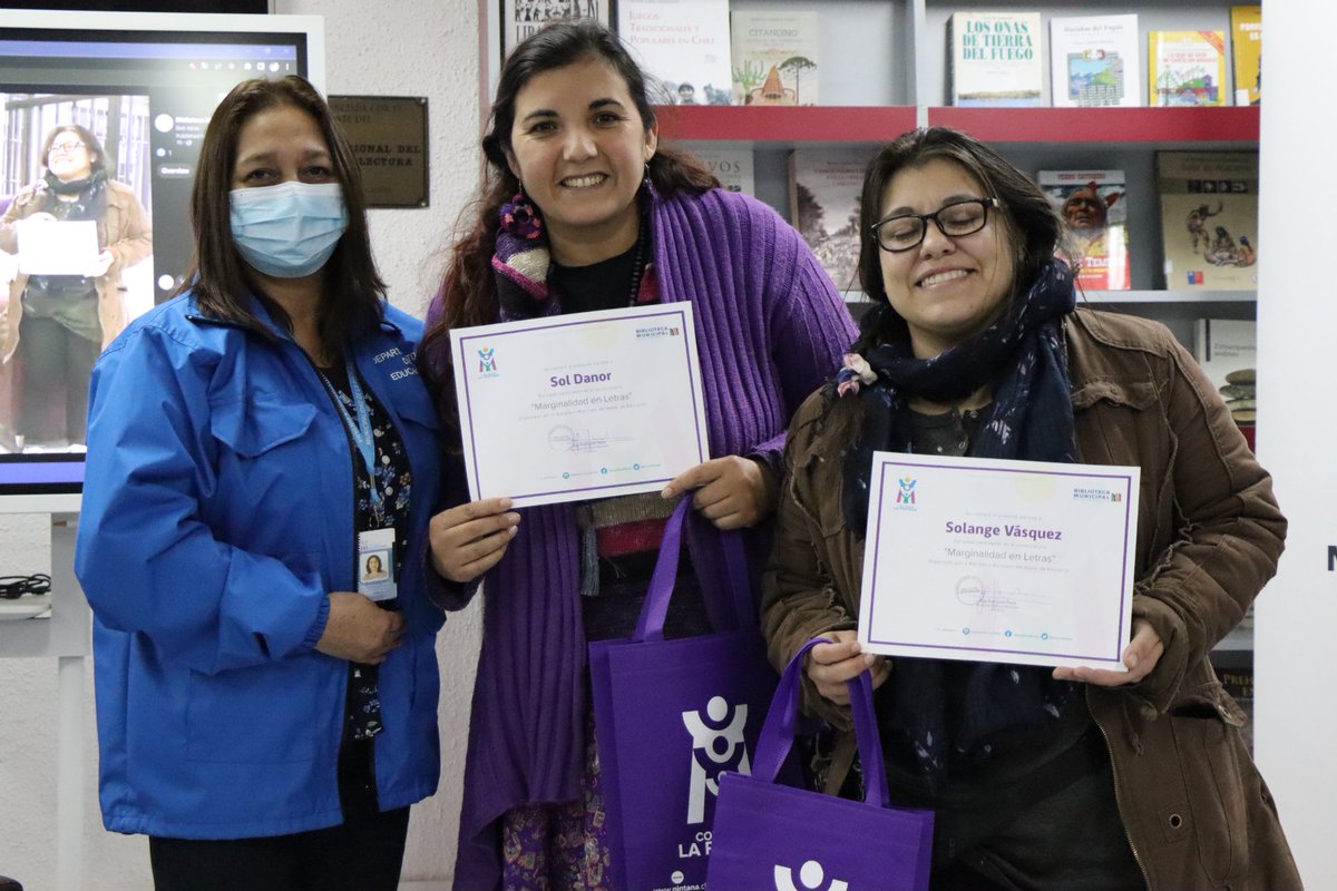 Una charla sobre la "Marginalidad en las letras" vivimos este jueves en la Biblioteca Municipal junto a las escritoras Sol Danor y Solange Vásquez, quienes nos hablaron sobre la marginalidad social y cómo podemos enfrentarla desde la poesía y la literatura.