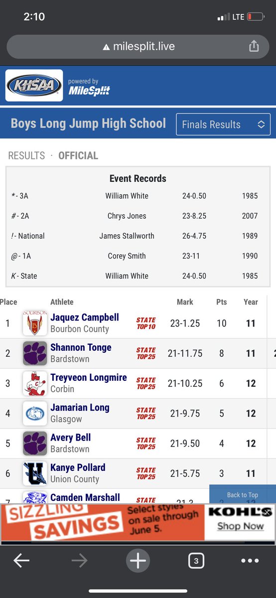 Lamont5Campbell's tweet photo. Today my son won state and broke his own record he set a wk ago #QuezMan #StateChamp #OnlyUp #Celebration https://t.co/SbtvVRp4np