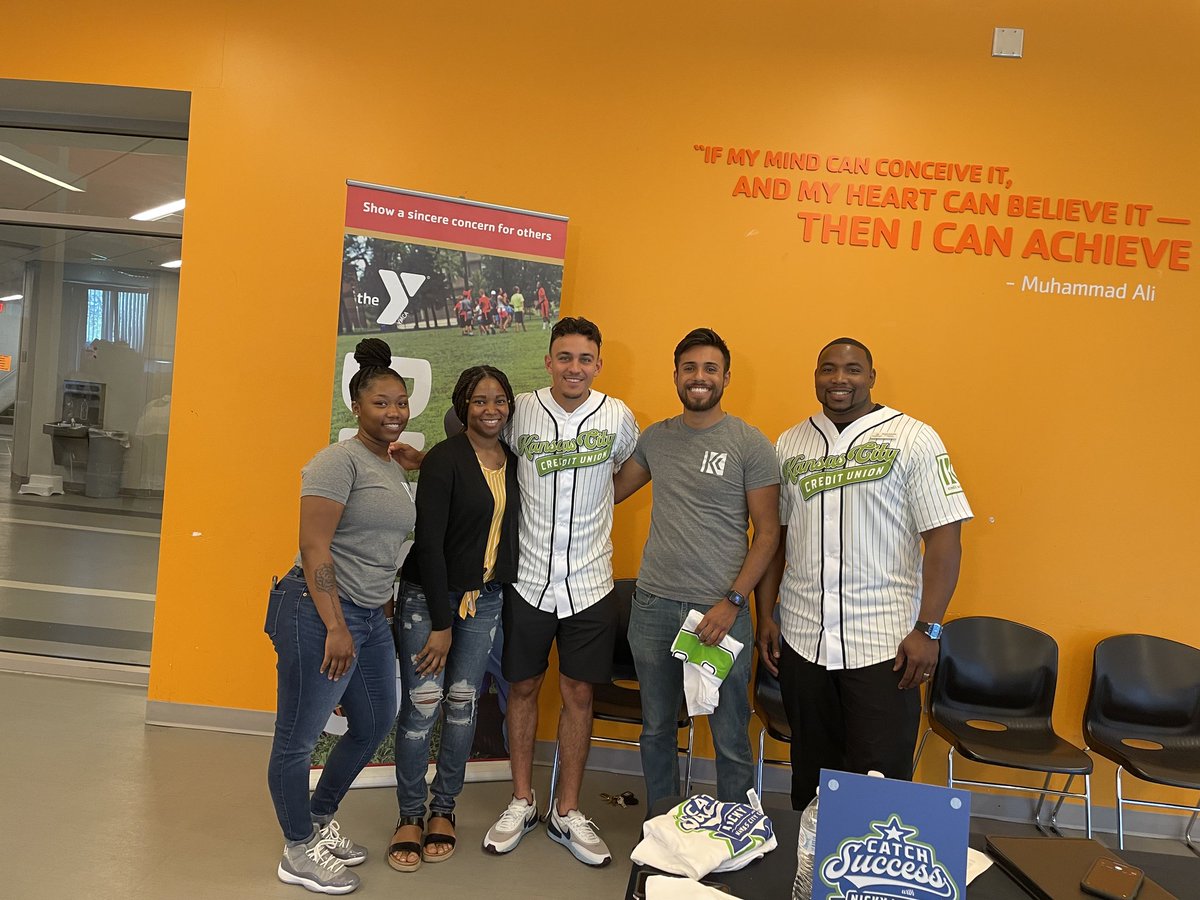 KCCreditUnion's tweet photo. Kansas City Credit Union is proud to announce the launch of Catch Success which is part of the Launch Pad program with the YMCA of Greater Kansas City and Royals infielder Nicky Lopez
Learn more - https://t.co/PsZwRmI7md
#kansascitycreitunion #kccu #ymca #catchsuccess https://t.co/vz89O1LTTc