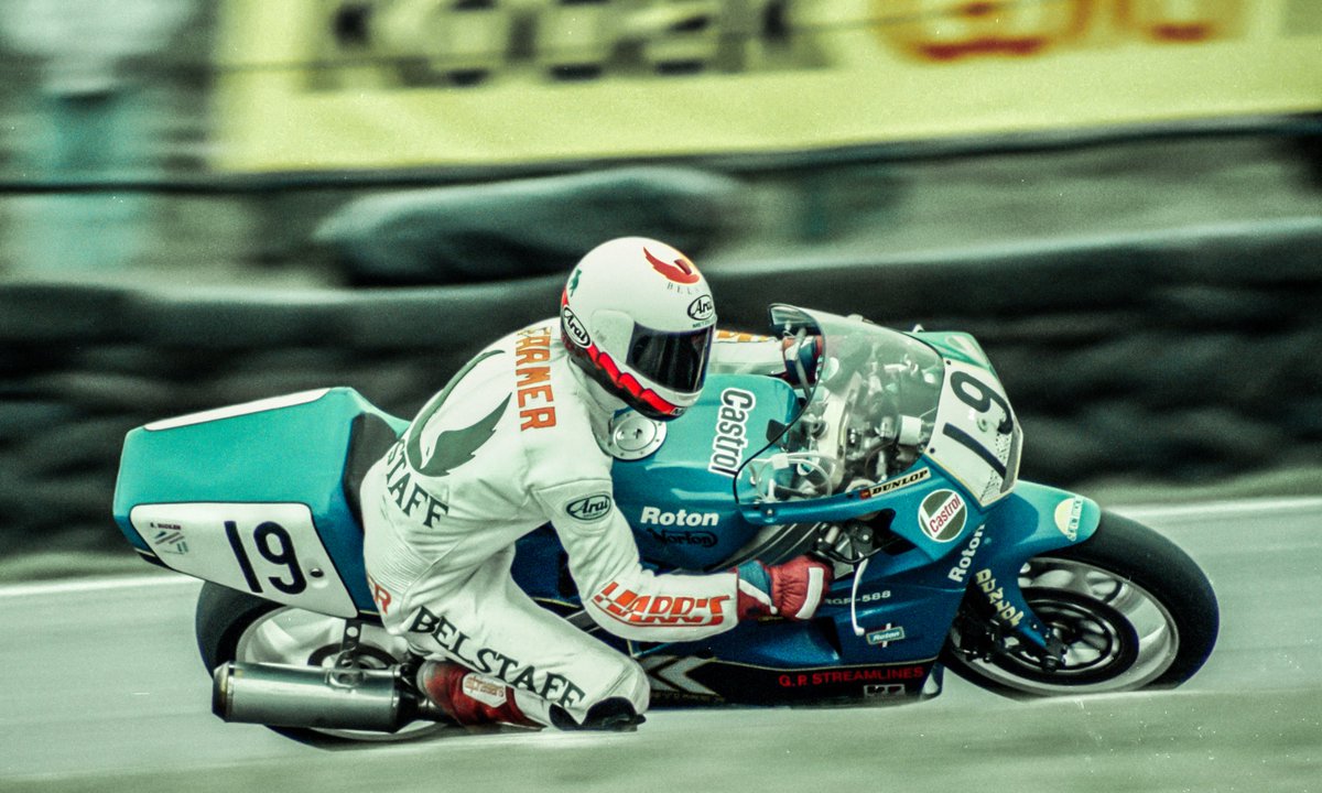 Bur1Burr's tweet image. jpsnorton.com/race-bikes/the…
Mark Farmer memory #Crighton #Norton #Roton #JPS #NSR God Bless DB