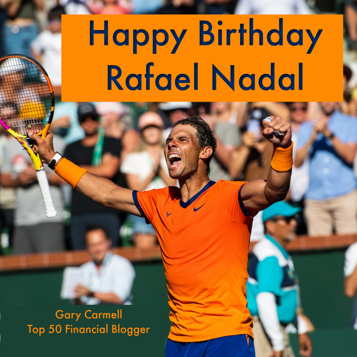 Happy 36th Birthday Rafael Nadal 
