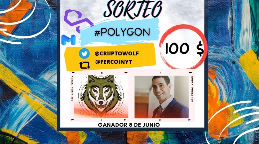 🔥🔥  𝐒 𝐎 𝐑 𝐓 𝐄 𝐎  🔥🔥

🚨 Quieres ganar 𝟭𝟬𝟬$ #USDTether
en el token #MATIC #POLYGON

Para participar:

- 🔄 al tweet 
- Sigue <a href="/CriiptoWolf/">C R I P T O 💲 W O L F 🕵️</a>
- Sigue <a href="/FercoinYT/">Fernando</a>

El ganador será anunciado 8 Junio

* Más opciones de ganar si mencionas un amigo y ♥️ 

Mucha Suerte ☘️