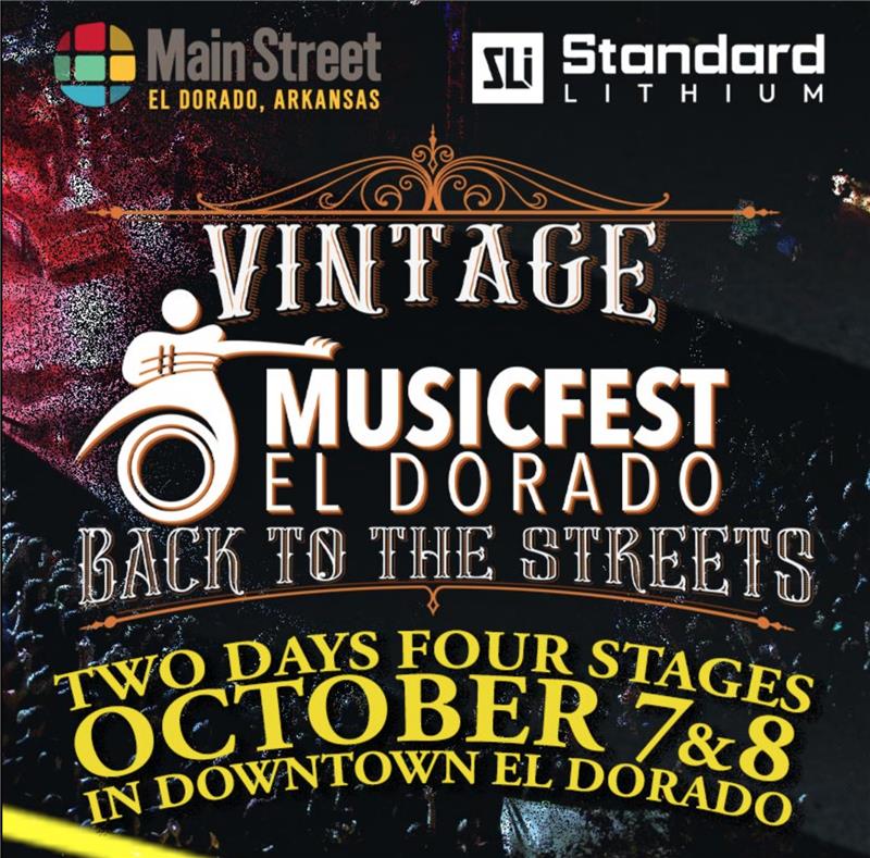 Standard Lithium on Twitter: "Mark your calendars! MusicFest El Dorado