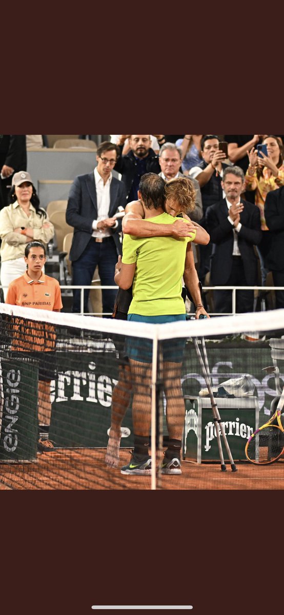 Udaibhansingh02's tweet photo. Some things are better than winning🏆
Hope you will get back soon on court
@AlexZverev
Rafael Nadal reached his 14th French open final✨🎾
#rolandgarros #RafaelNadal #Zevrev https://t.co/ihWZxYbJj6