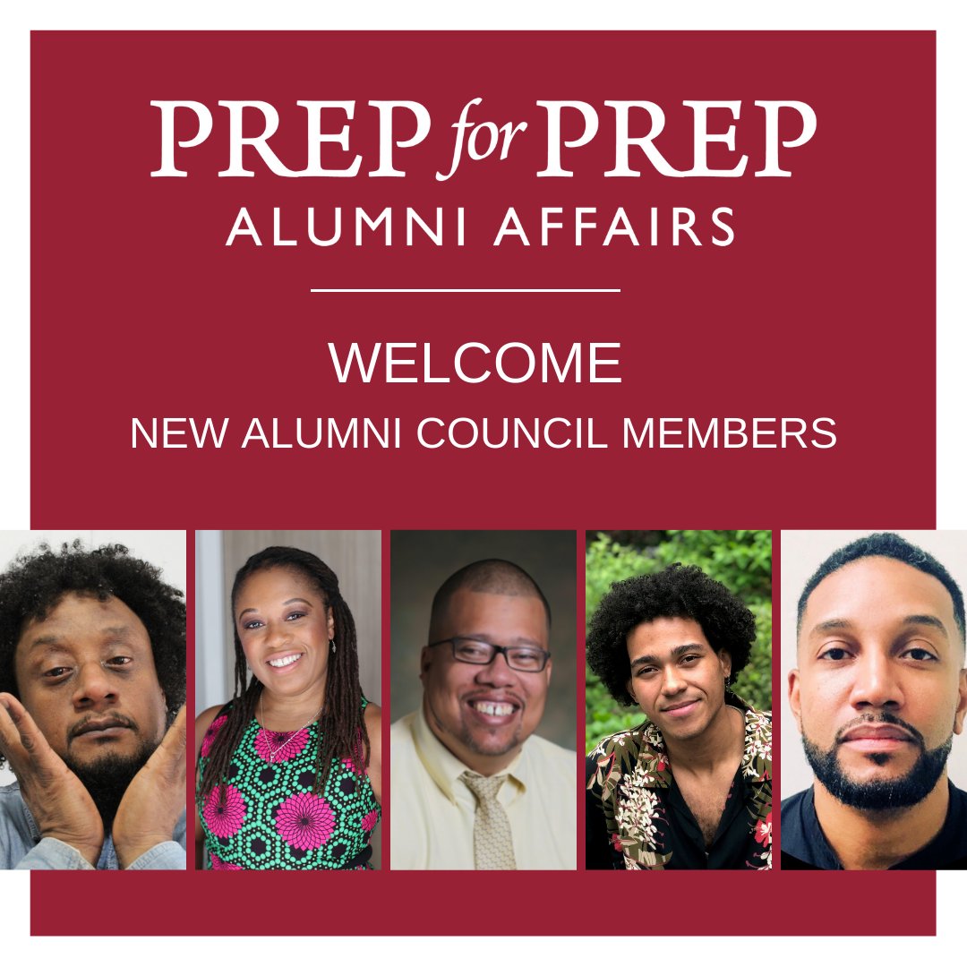 Prep_for_Prep's tweet photo. Welcome Prep for Prep's newest alumni council members: Vaughn Caldon (XI), Muriel Isaac (XVII), Eric Osorio (VIII), Alejandro DeSince (XXX), and Michael Mitchell (P9 VII). Congratulations to you all! #PrepAlumni #PrepAlumniCouncil #PrepAlumniAffairs https://t.co/qx9dk0mOqL