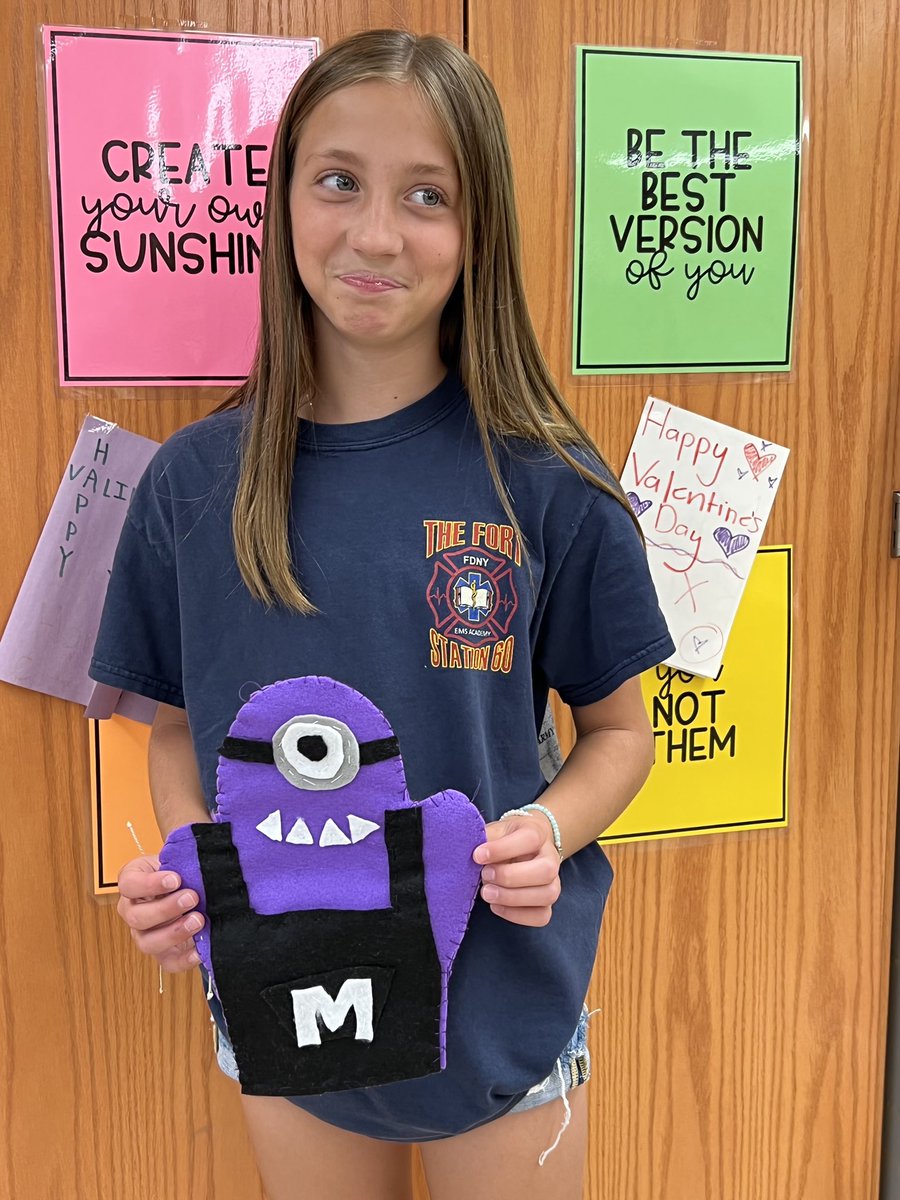 WantaghMiddle's tweet photo. Some finished puppets in 6th grade home and careers with Mrs. Rotondo! #sewingisfun #warriorscare https://t.co/II0Ab5f6Xh