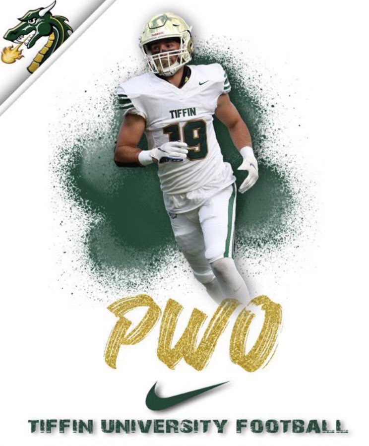 Very blessed and excited to receive a PWO from Tiffin. 🐲 <a href="/TUDragonFB/">Tiffin University Football</a> <a href="/TheD_Zone/">The D Zone</a> <a href="/Burrell_Sports/">Burrell Sports Performance</a>