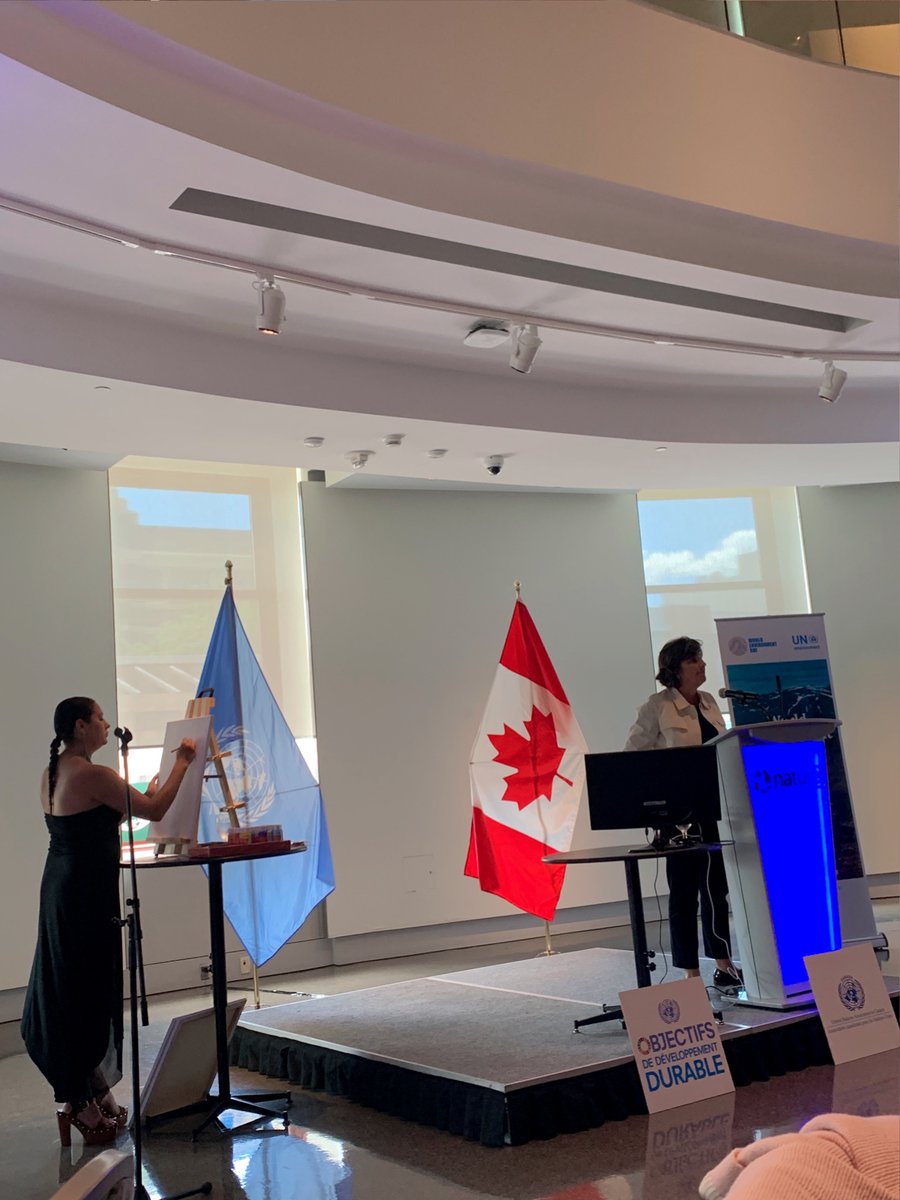 Celebrating the 2022 World Environment Day 🌎, and the launch of the Indigenous Conservation Toolkit, with <a href="/UNEP_NAmerica/">UN Environment Programme North America</a> and <a href="/UNACanada/">UNACanada</a> at the <a href="/MuseumofNature/">Museum of Nature</a> today ! Feels wonderful to attend in-person events again🥰

trello.com/b/yNeM7iCV/tea…