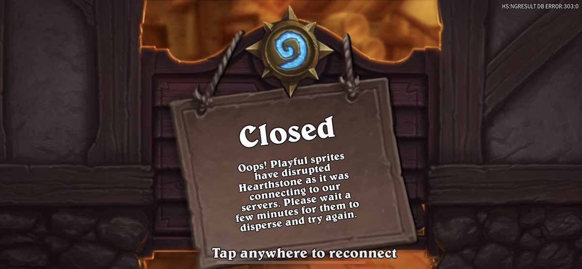 three_irises's tweet photo. Can someone please help with this error? It’s been like this since the launch of the mini-set and I haven’t been able to play on PC or mobile. #SendHelp #Hearthstone #Blizzard 

@PlayHearthstone @BlizzardCS @Blizzard_Ent https://t.co/iesi92v62L