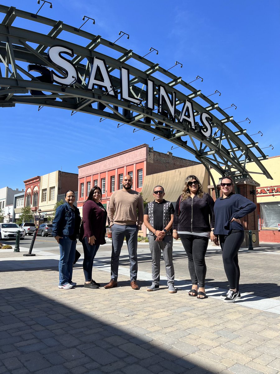 I love my support team. We got to celebrate today with a delicious breakfast in our beautiful downtown Salinas. #MLKMONARCHPRIDE #alisalstrong #amorsalinas