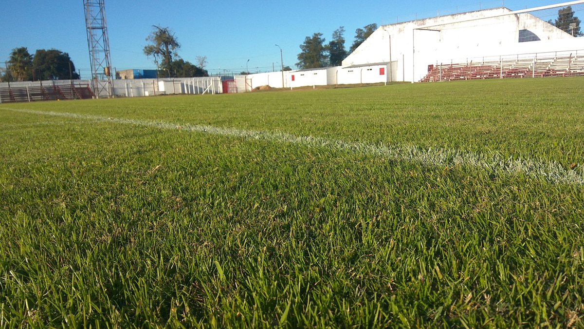 Preparando los últimos detalles en el Goyenola, para recibir el comienzo de la Copa Nacional de Clubes este próximo fin de semana.