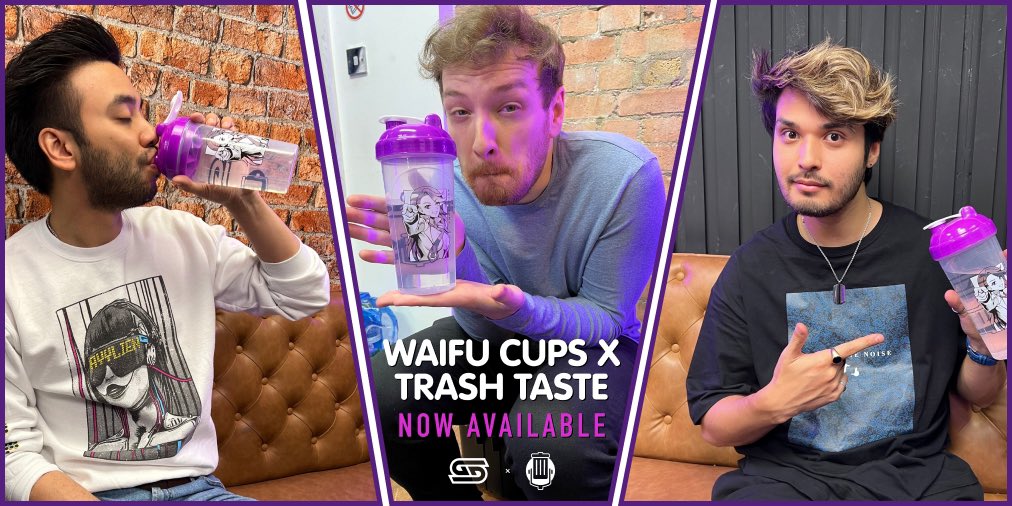 The #1 anime podcast in the world just launched their official Waifu Cup.

<a href="/TrashTastePod/">Trash Taste</a> x @waifucups 

Available now for a limited time and never to be printed again. 

gamersupps.gg/waifu-cups-x-t…