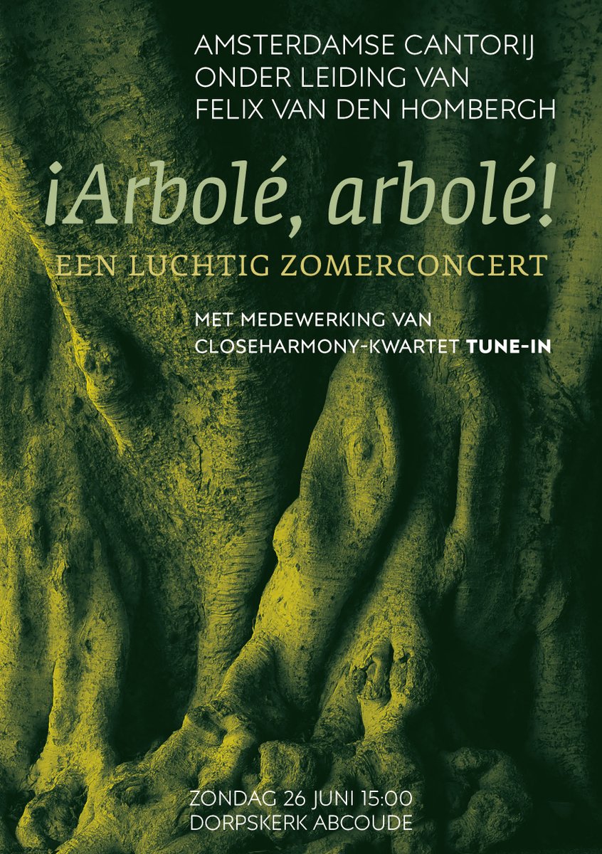 ¡Arbolé, arbolé! Zomer, zon en liefde