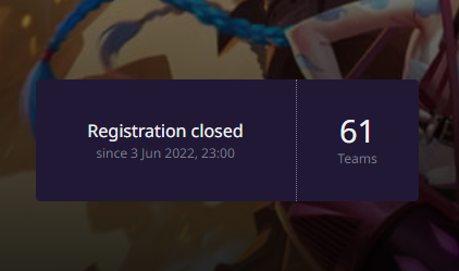 Kostaswr_'s tweet photo. Big day tomorrow! 🥳

𝟲𝟭 𝘁𝗲𝗮𝗺𝘀 have registered for the @PurgeTournament ✘ @GGtoor Wild Rift EMEA tournament. Thank you for your support! 🙏

#WildRift #WROpen #EMEA https://t.co/Wji1ZMESvD