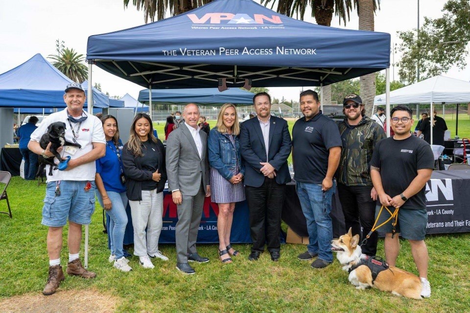 VeteranPeer's tweet photo. JVS-SD5 joined Supervisor Kathryn Barger for the 24th annual Tribute to Veterans &amp; Military Families, an opportunity to thank our vets, service members &amp; their families. https://t.co/fob80enquy