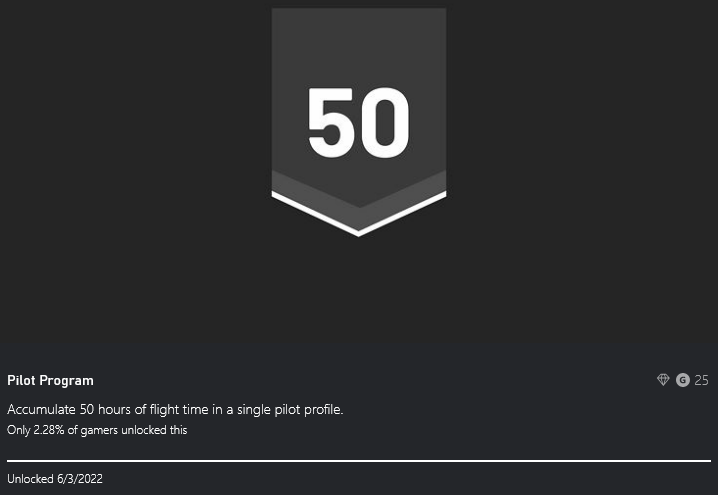 codePetersen's tweet photo. Not a bad place to unlock this achievement! #MicrosoftFlightSimulator #FlightsimFriday https://t.co/R6bOnPUNDo