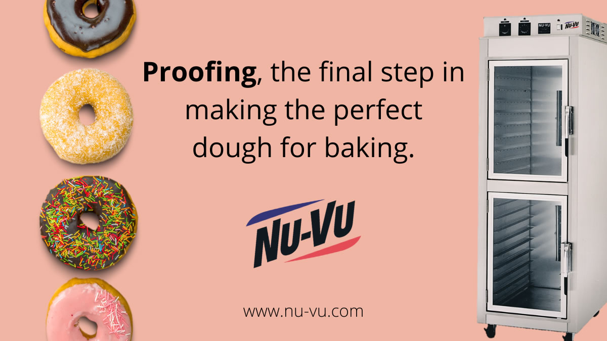 NuVuBaking's tweet photo. When it's time to make the doughnuts, proof them in our PROW series proofers with Automist! You won't have to fill a water pan and you'll get consistent results. Learn more: https://t.co/DUjo6mVk0Y #nationaldoughnutday #bakeryequipment #doughnutshop #proofer #doyonbaking https://t.co/dQ0zZ1HQAw