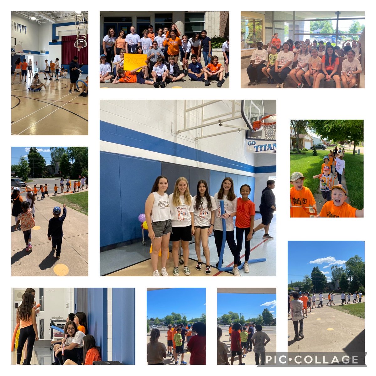 What a great day today! Thank you Mrs. Borg Holjak and grade 8 helpers for a successful Rankin Run event.