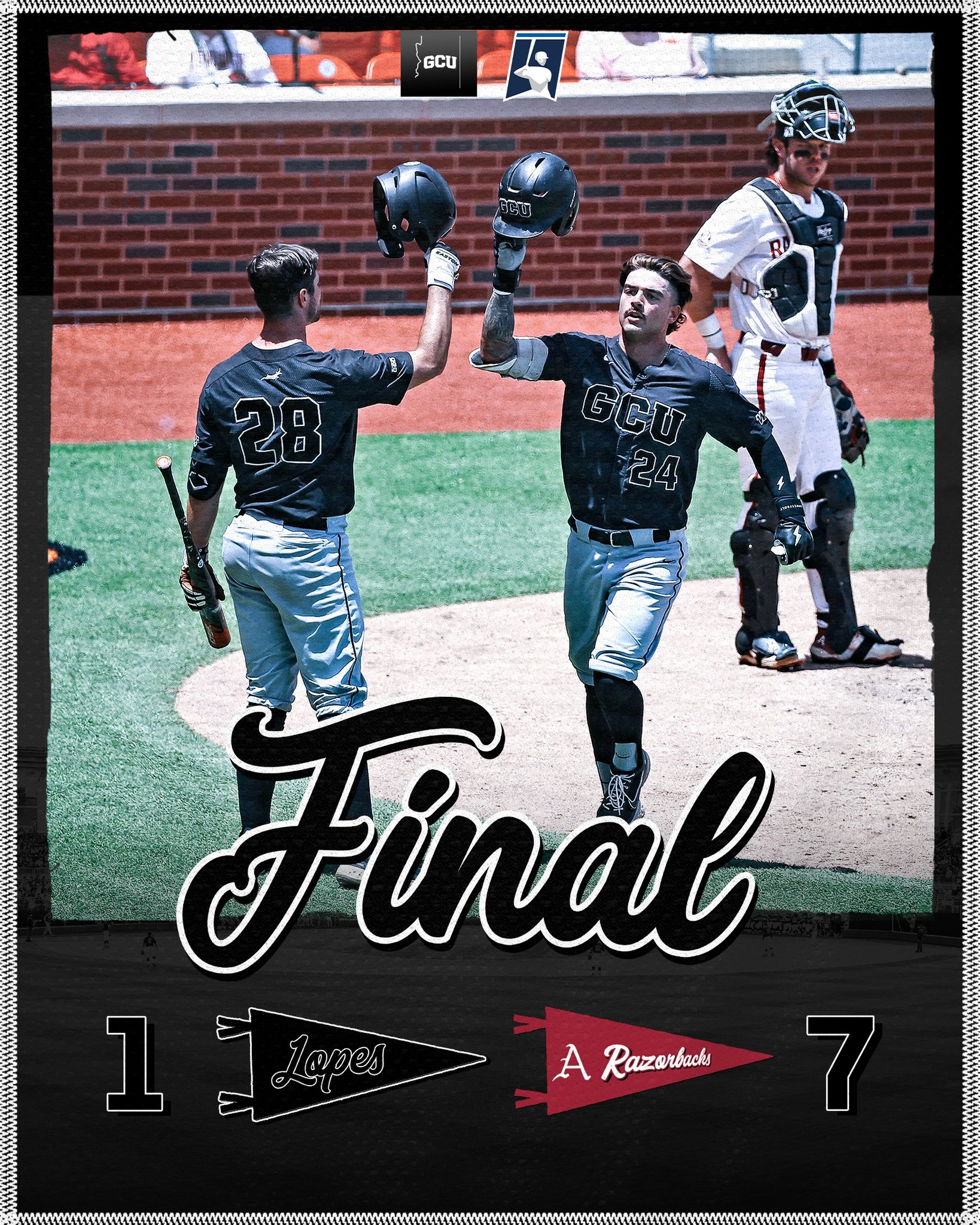 Grand Canyon Baseball on Twitter "Final from game one in Stillwater