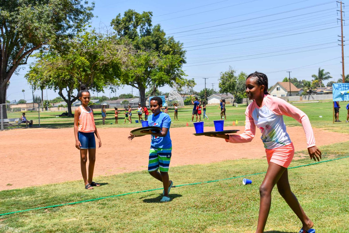 Children ages 6-12 can participate in our free Summer Park Program! During this free drop in program, children will participate in many fun activities. 
Program is held at multiple locations.
June 13 to August 12
12:00 pm to 4:00 pm
For more: buenapark.com/city_departmen…