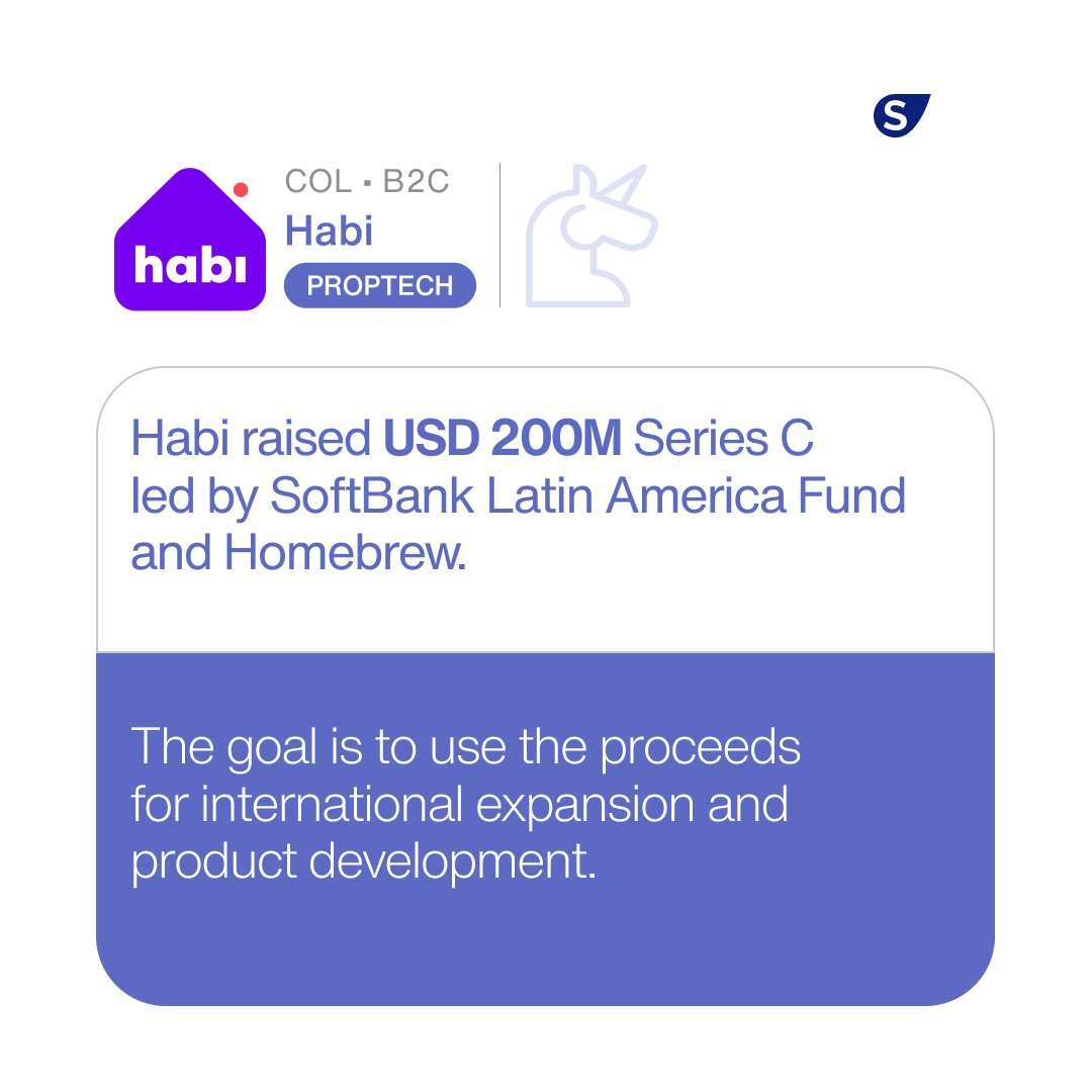 Welcome back, unicorns! They haven’t been to Latin America since March, so of course their appearance would be spectacular: three of them in a month 🦄
<a href="/Habi_co_/">Habi</a> <a href="/nowports/">Nowports</a> <a href="/docktech_/">Dock</a>