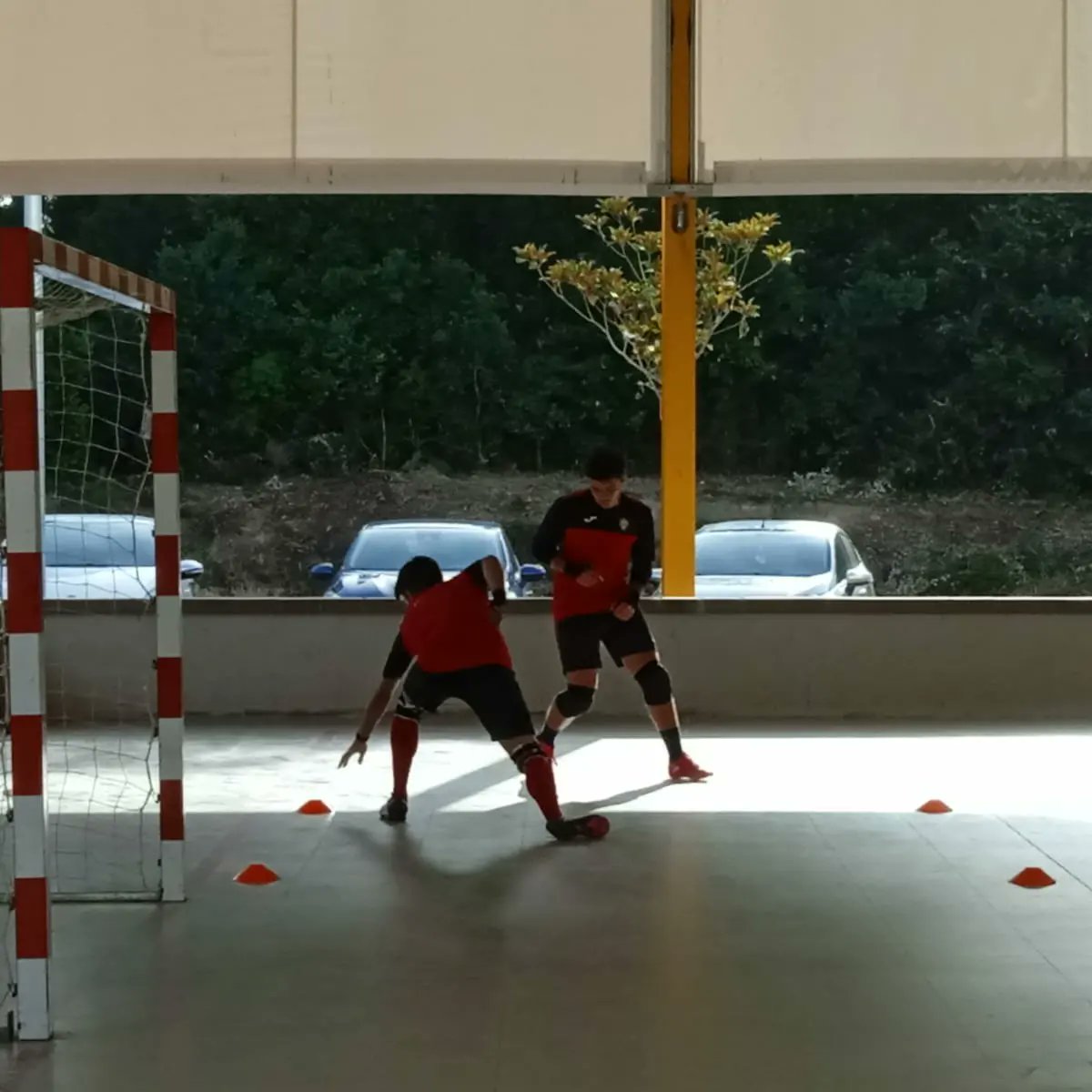 AthClubTordera's tweet photo. Èxit total en el primer entrenament de les portes obertes de l'escola de porters!

#futsal #escoladeporters @RadioTordera @Aj_Tordera @showdelsesports https://t.co/IBTZNgsiny