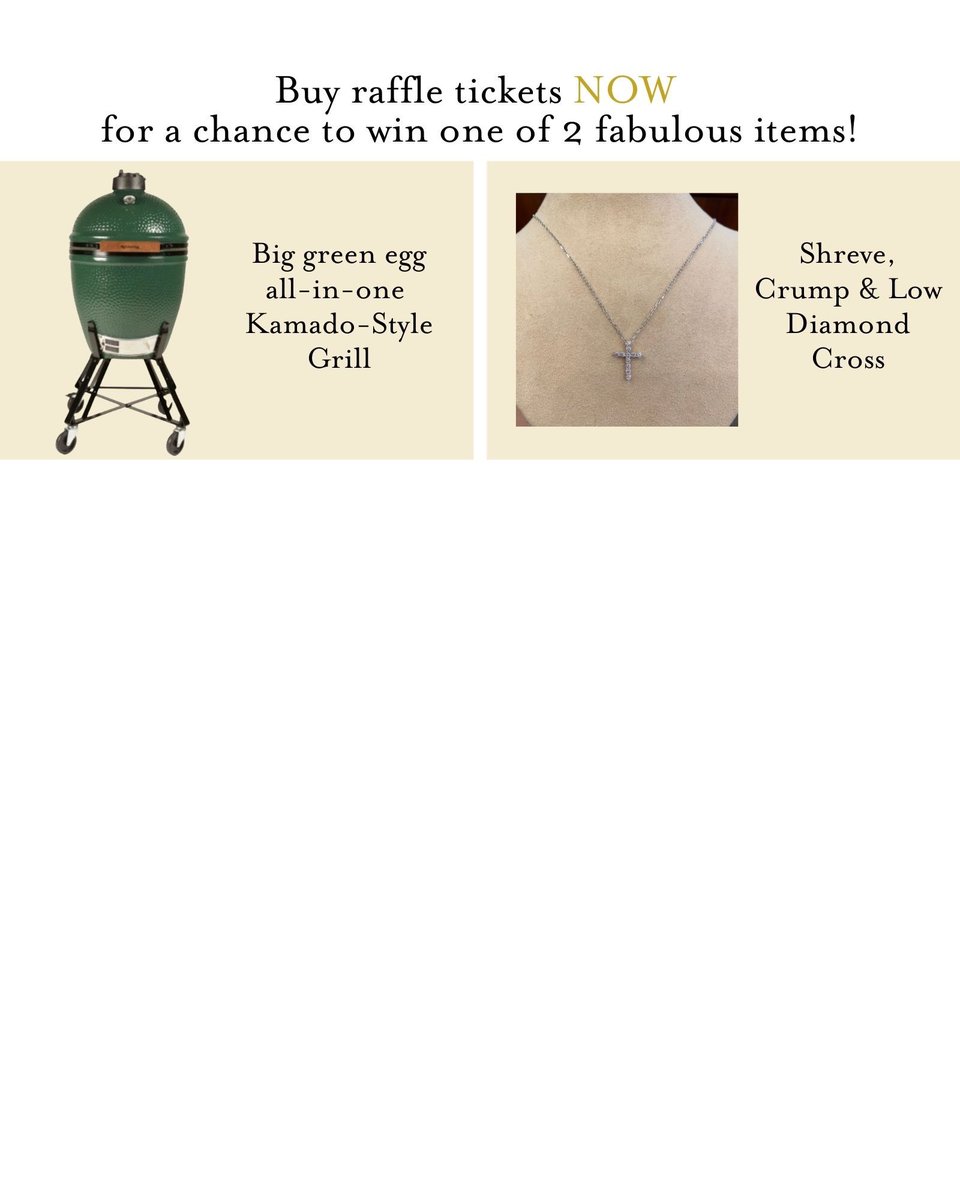 Don't miss out on the chance to win one of two fabulous items! A limited number of raffle tickets is available, so buy yours NOW!  one.bidpal.net/montrose/searc…