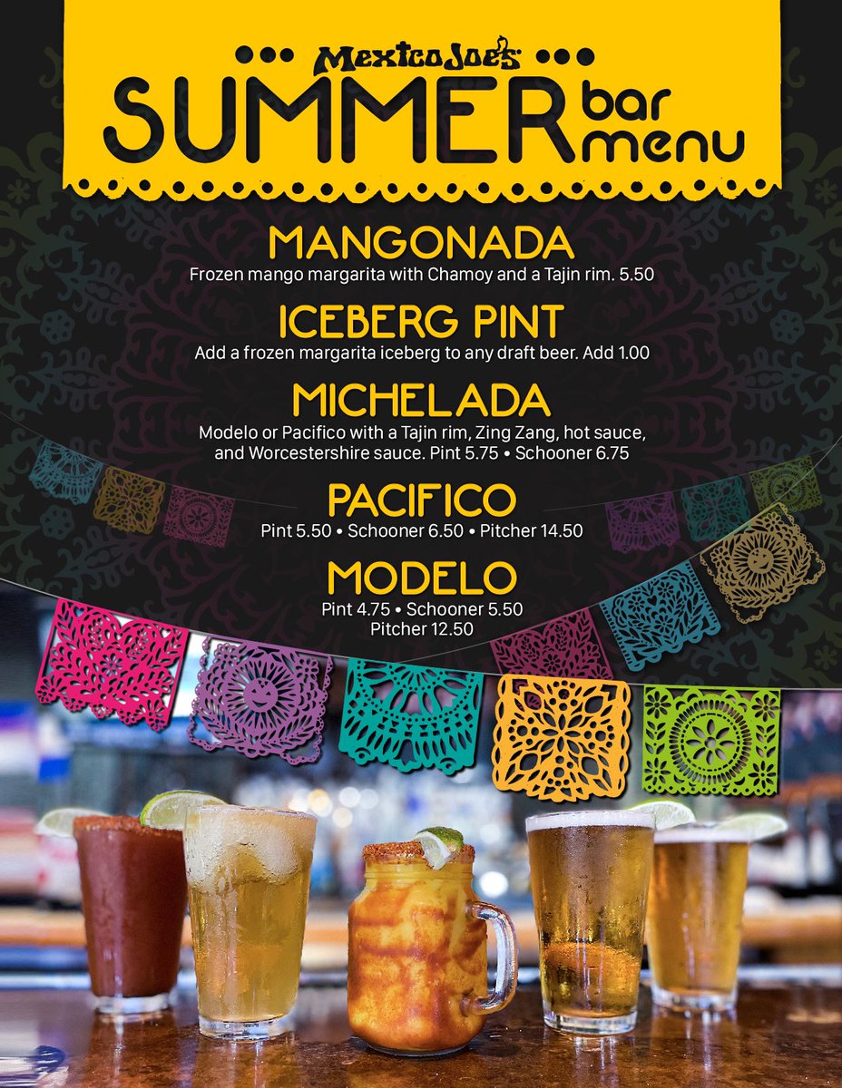 Have you tried one of our new features off the summer bar menu?? 😃