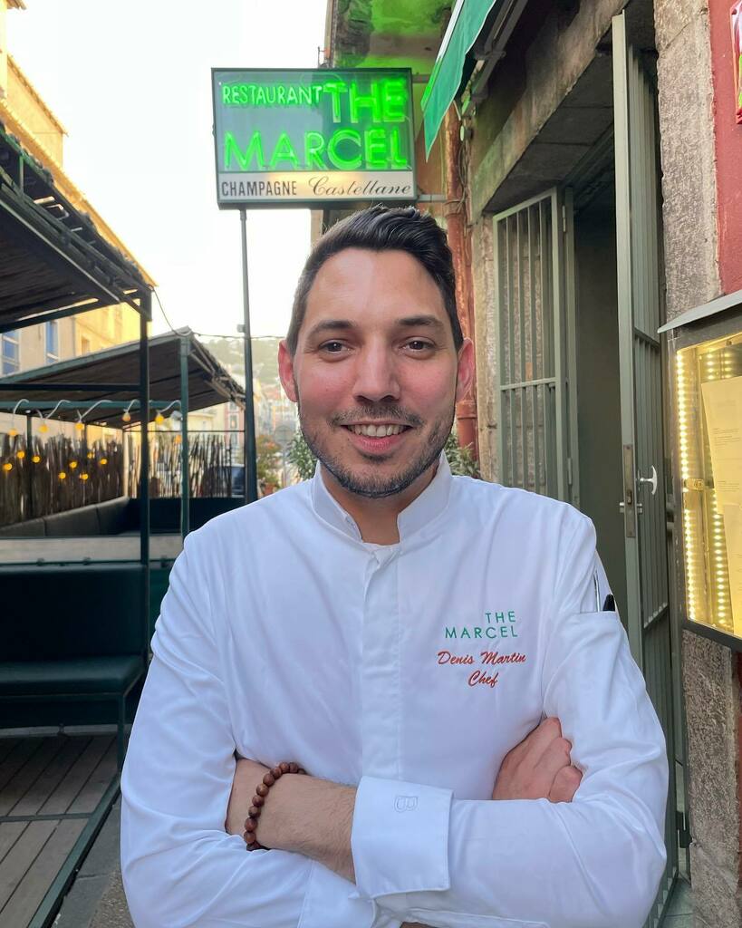 gillespudlowski's tweet photo. Ou l’on découvre #denismartin, le chef étoilé de #themarcel #sete

Au menu : 
. L’espadon en saltimbocca à la sauge, jeunes poireaux grillés au barbecue,  velouté d’arête au Noilly-Prat ambré
. Les coquillages cuits en marinière, crème de laitue à l’huil… https://t.co/xGvAep5jAk https://t.co/s0l830X4sE