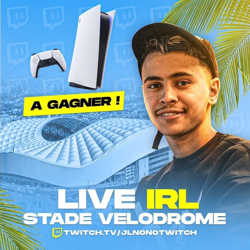 nonodubendoo's tweet photo. Wsh l’équipe demain je fais mon retour en live irl pour le concert de Jul à 19H : Soyez branché sur Twitch ! 

Pour l’occasion on vous fait gagner une PS5,  : 
. RT, Like ce tweet et mentionne un pote à toi 
follow @Aircom_agency et @nonodubendoo
TAS: la semaine prochaine ✌️ https://t.co/YfFZu7dVDL