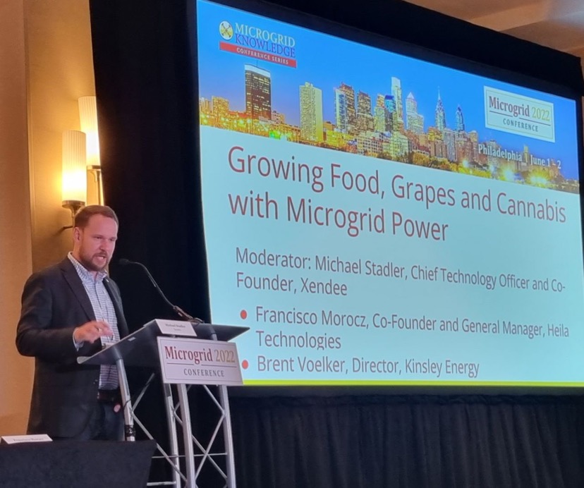HeilaTech's tweet photo. That’s a wrap on the @MicrogridNews #Microgrid2022 conference! A huge thank you to everyone who visited the joint Heila Technologies/@clarkeenergy booth and attended the session with Heila’s Co-Founder and General Manager Francisco Morocz. See you all again soon! https://t.co/QAXe0Qx0sc