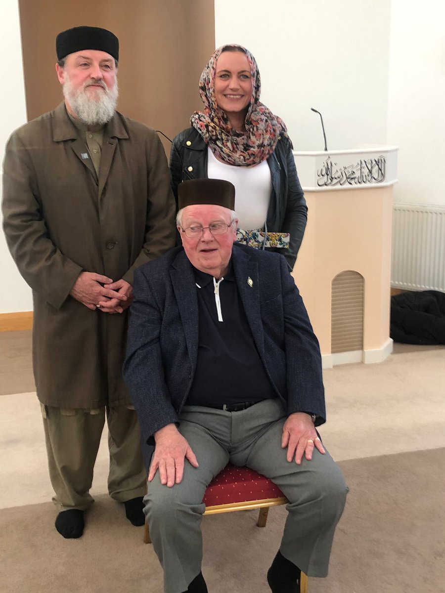 Alhamdulillah, my father finally visits Galway Mosque " Masjid Mary and my Baby Sister