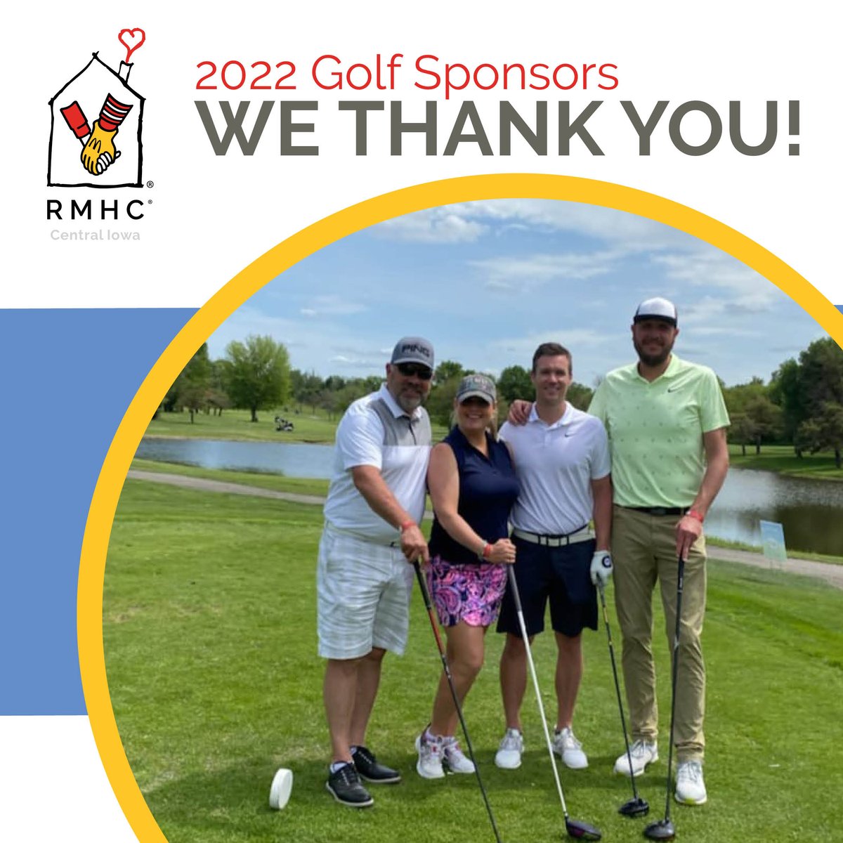 Ready to feel good again this Friday? After a spectacular 2022 Golf Event for the House, we would love to say THANK YOU, again, to our sponsors for aiding in our success! Please see our full list here: ow.ly/CSAf50JpjEa