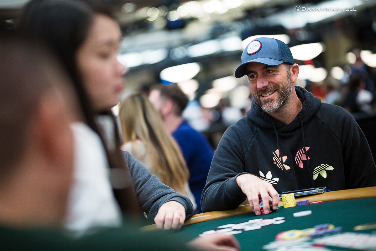 MannyDaxwell's tweet photo. And with this first batch of photos we're off and running at this years #wsop2022 always nice to @GarryGates on the felt. Had a quick walk around the new venue and it's absolutely massive. Looking forward to a good summer capturing all the action for @PokerNews https://t.co/Hx5Nd6s60b