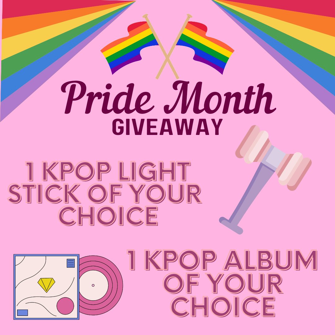munchincomics's tweet photo. Join the #Giveaway for a chance to win 1 #KPOP light stick and album of your choice! #loveislove https://t.co/6ggDjWnO2Y