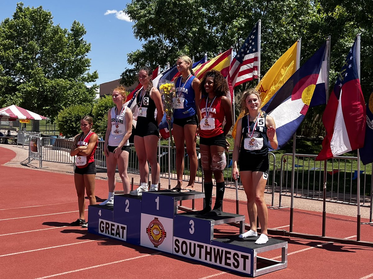 GSWTrackField's tweet image. The Girls Heptathlon wrapped up today with Zoey Bonds from Nevada earning the first gold Medal of the meet with 4601 points. #GSWTFC22 #BestofTheBest