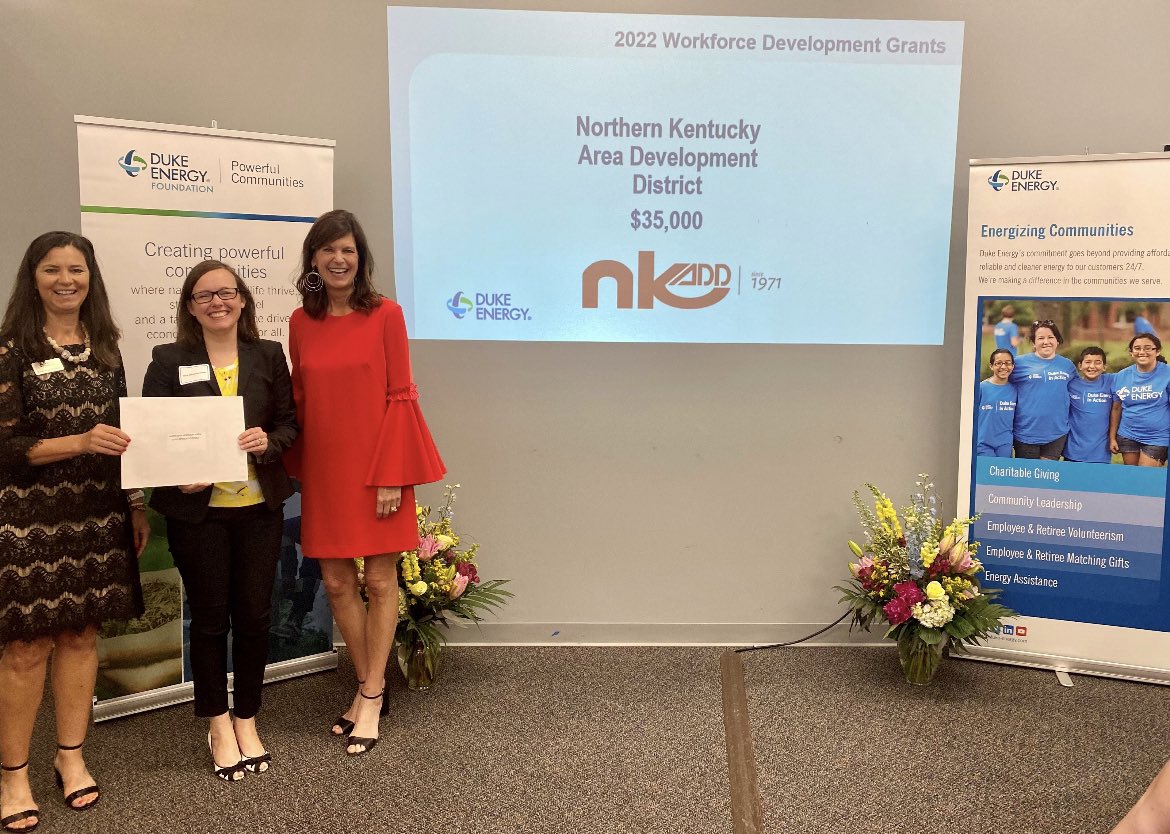 Helping with workforce issues, one day at a time! These organizations are putting in the hours and efforts to make a difference in NKY! Congrats <a href="/nkadd/">NKADD</a> and <a href="/NKyComAction/">NKCAC</a>  🙌👏🙌👏 #DEPowerfulCommunities
