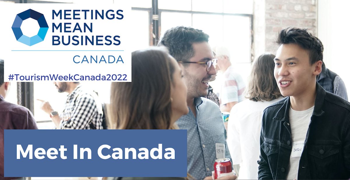 TIAC_AITC's tweet photo. Business events are back! When Canada hosts international conferences, trade shows & other business events, they contribute to economic recovery, GDP and high-value job creation. Learn more: https://t.co/ZMFkJtl0Ro #TimeToMeet #MeetInCanada #TourismWeekCanada2022 @MtgsMeanBizCA https://t.co/Z8DkPLrxhg