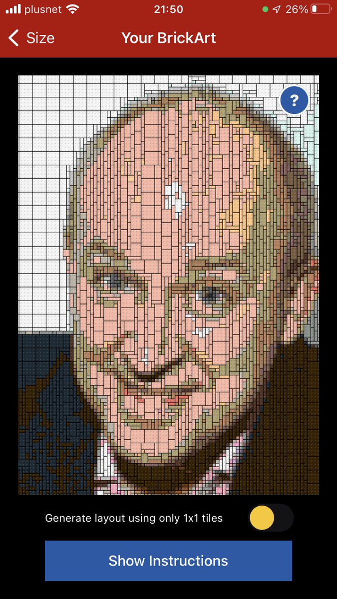 brickartapp's tweet photo. A portrait of the funny @RealTimVine in LEGO made with BrickArt https://t.co/fgr5Oi5bBa https://t.co/wKQ930F7cd