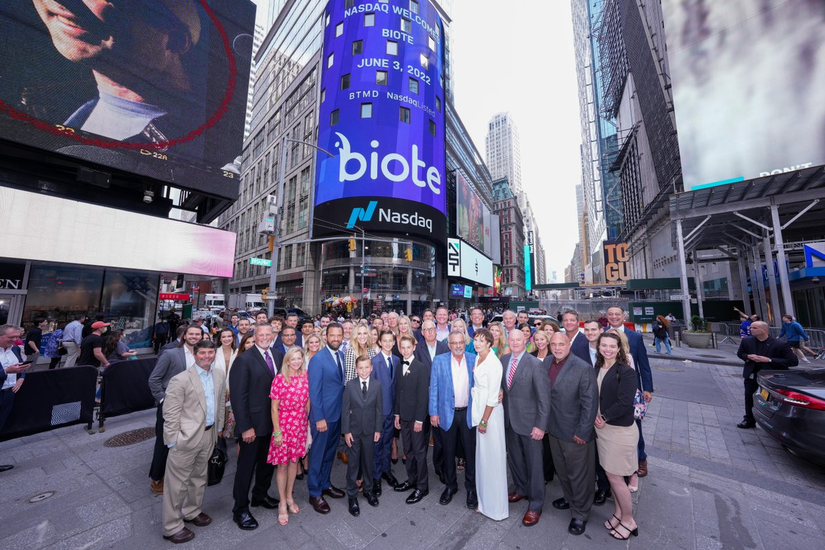 NasdaqExchange's tweet image. Biote is on a mission to change healthcare for the better. 🧬

$BTMD is a hormone optimization company that has translated over 80 years of scientific insight into clinically-validated medical approaches that identify and treat imbalances in hormone production.