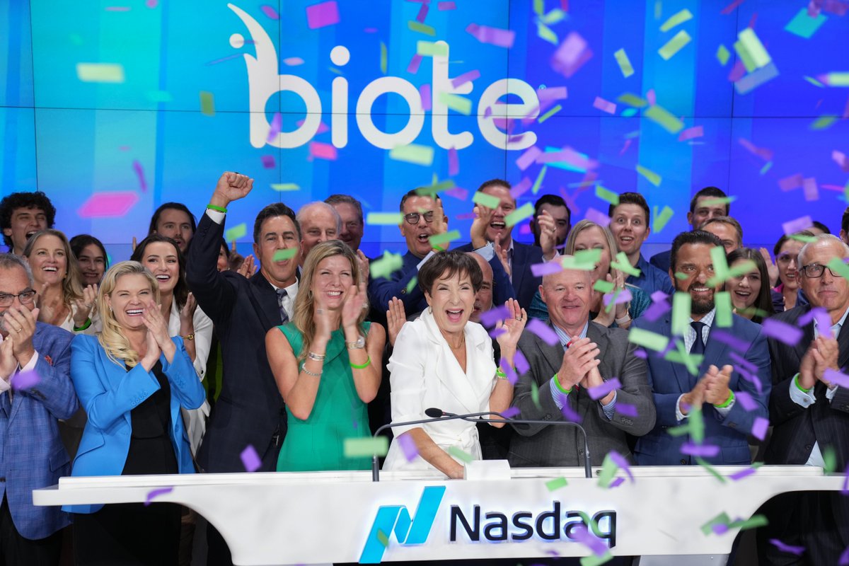 NasdaqExchange's tweet image. Biote is on a mission to change healthcare for the better. 🧬

$BTMD is a hormone optimization company that has translated over 80 years of scientific insight into clinically-validated medical approaches that identify and treat imbalances in hormone production.